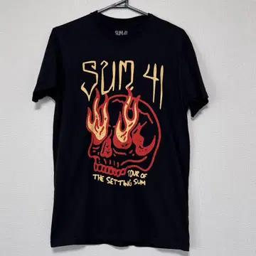 SUM41 라이브 파이널 투어 티셔츠 2024 M 사이즈