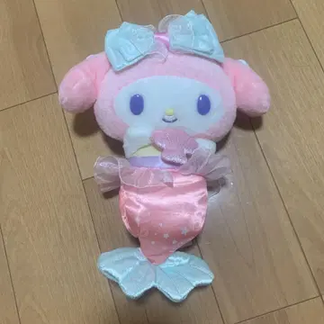 마이멜로디 인어 봉제 인형 Sanrio 머메이드
