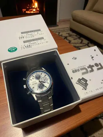 SEIKO 크로노그래프 명탐정 코난 콜라보 모델