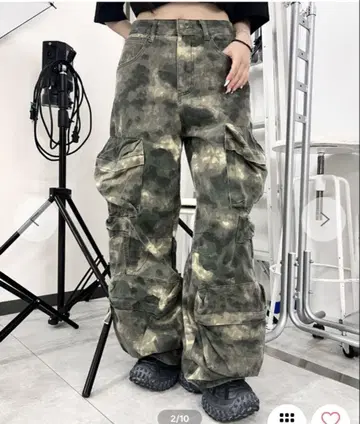 카모플라쥬 카고 팬츠