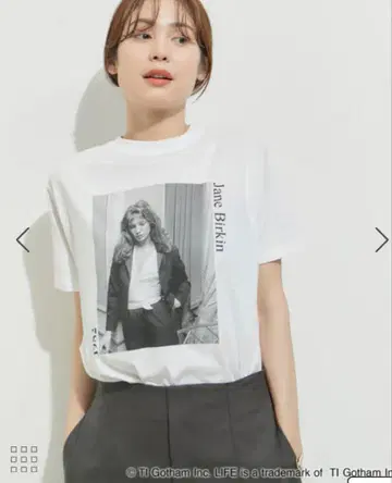 GOOD ROCK SPEED: 사진 프린트 TEE JANE BIRKIN