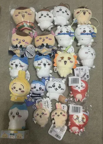 치이카와 토끼 하치와레 마스코트 묶음 판매