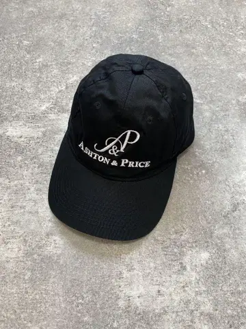 PORT&COMPANY A&P 기업 로고 자수 CAP black