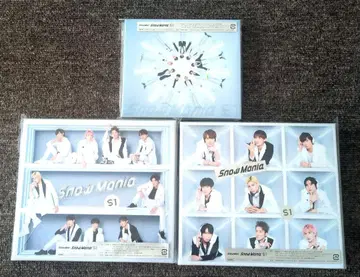 Snow Mania S1 snowman 초회, 통상 3 형태 DVD