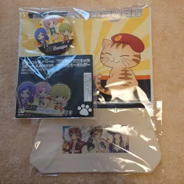 금색의 코르다 3B 굿즈 세트 유노키 히하라 카나자와