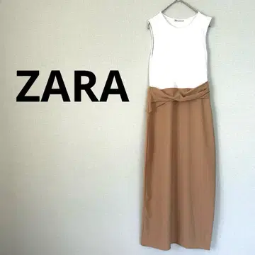 ZARA 자라 슬리브리스 도킹 원피스