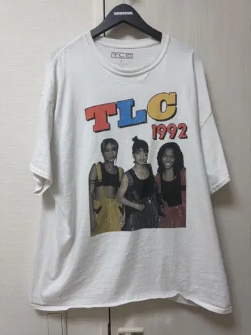 [당일 발송] TLC vintage rap tee 셔츠 2XL