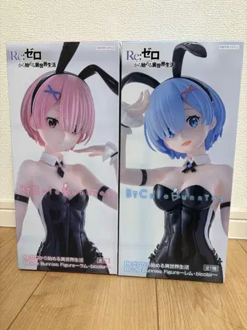 리제로 렘 라무 BiCute Bunnies 피규어 2점 세트
