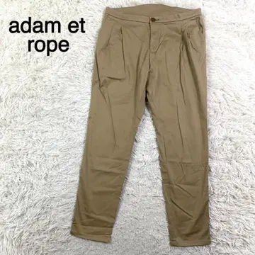 adam et rope 베이지 컬러 치노 팬츠