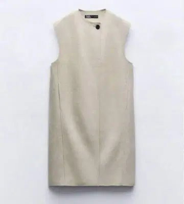 zara 자라 코트 롱 소프트 베스트