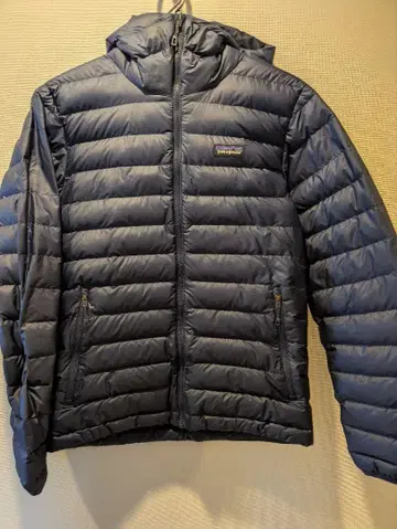patagonia 다운 스웨터 후디 S 네이비