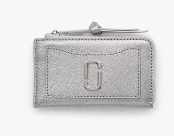 [미사용 새상품] MARC JACOBS 멀티 지갑 실버