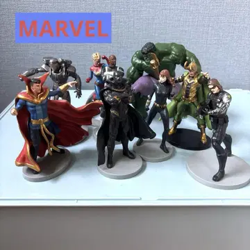 [ marvel ] 마블 어벤져스 디즈니 스토어 피규어 9체