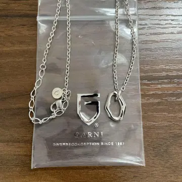 GARNI Crockery Ring Pendant -S 실버 목걸이