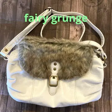 헤이세이 레트로 가죽 느낌 숄더백 fairy grunge 모리걸