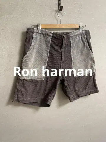 론 헤르만 코듀로이 하프 팬츠 베이지 L