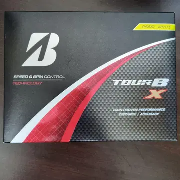 브릿지스톤 TOUR B X 펄 화이트 18구 기업 로고 인쇄