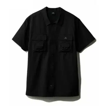 RUSTY 남성용 TS 반팔 셔츠 (BLK) XL 사이즈