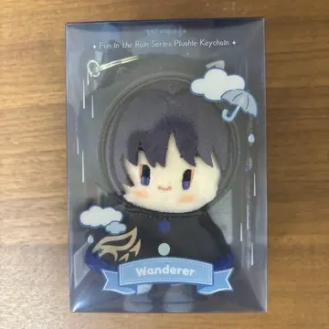 원신 방랑자 스카라무슈 우중희락 봉제 인형 키링