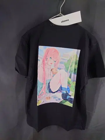 atmos 일러스트레이터 100인전 호시 티셔츠 BLACK 22SU-L