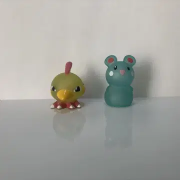 포켓몬 키즈 클리어 네이티오 루리리 손가락 인형 포켓몬 피규어