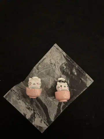 헤이세이 레트로 냥냥냥코 냥코 온천 스트랩 2세트