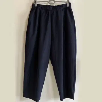 MUJI 바람이 잘 통하는 스트레치 축구 턱 와이드 팬츠 여성 XL