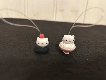 헤이세이 레트로 냥냥냥코 스트랩 2개 세트