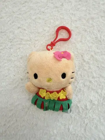 [하와이 한정] 헬로키티 일광화상 훌라댄스 키링