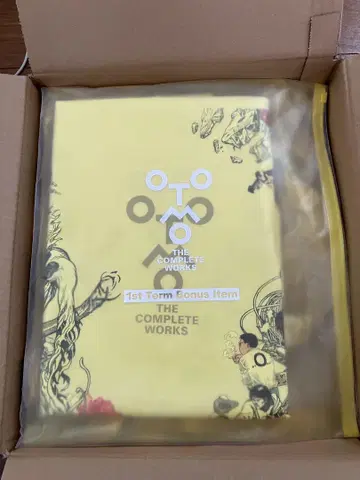 오토모 가츠히로 전집 제1기 전권 구매 혜택 T셔츠 L 사이즈