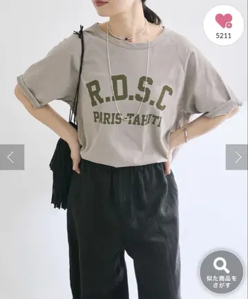 RIVE DROITE R.D.S.C. 로고 Tee
