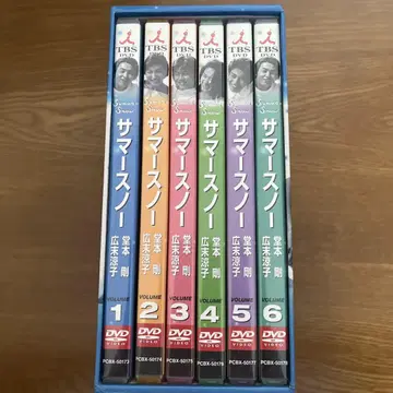 Summer Snow DVD BOX 6매 세트 도모토 츠요시