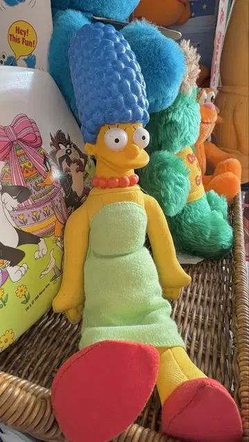 90's vintage TheSimpsons 심슨 마지 인형