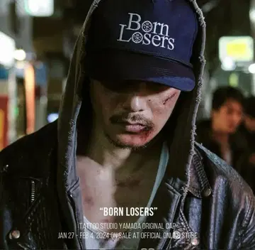 TATOO STUDIO YAMADA Born Losers CAP