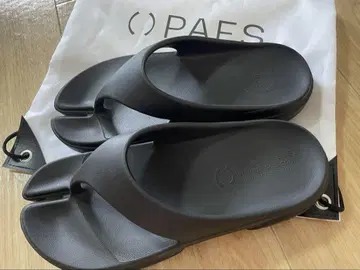 PAES 그레이 리커버리 샌들 비치 샌들 한국 다크 그레이