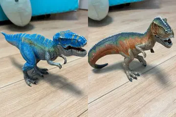 공룡 / 티라노사우루스와 기가노토사우루스 (슐라이히) 2종 세트