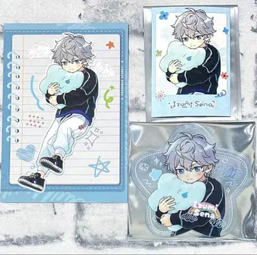 앙스타 동심진장 별 모양 클리어 카드 폴라로이드 엽서 특전 세나 이즈미