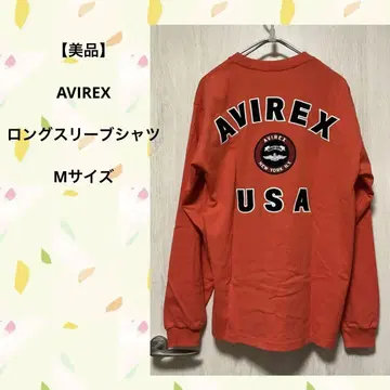 AVIREX 롱 슬리브 셔츠 M 사이즈