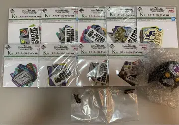 제일복권 죠죠 H상 바닐라 아이스 K상 스티커 세미 컴프 세트