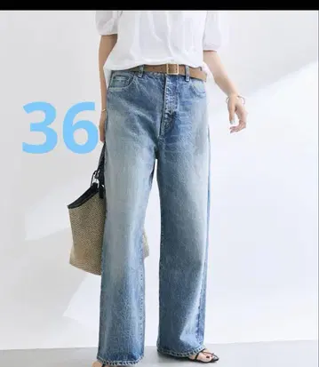 리브 드와 몽 OKAYAMA 베이직 데님 블루 36