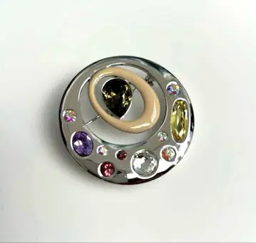 [ 새상품급 ] SWAROVSKI 스와로브스키 멀티컬러 크리스탈 브로치