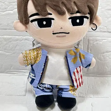 2세트 자켓 바지 BIG 인형 의류 SnowMan 일본풍 패턴 블루