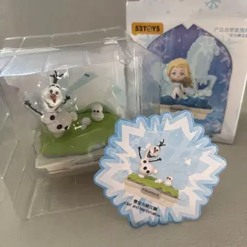 52toys 겨울왕국 아나와 눈의 여왕 올라프