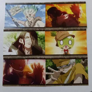 Dr.STONE 이시가미 센쿠 사자왕 츠카사 엽서