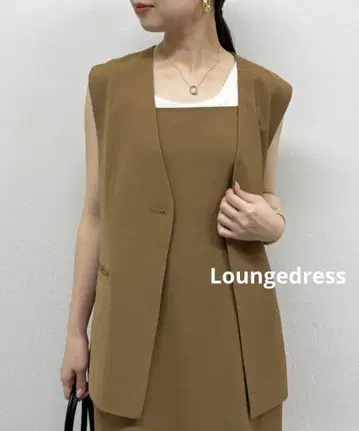 [Loungedress] 린넨 라이크 베스트