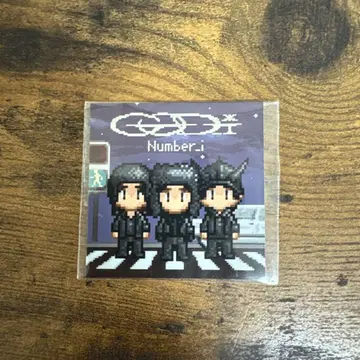 Number_i GOD_i 혜택 스티커 씰