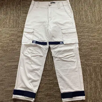 XLARGE 카고 팬츠 화이트 36 사이즈