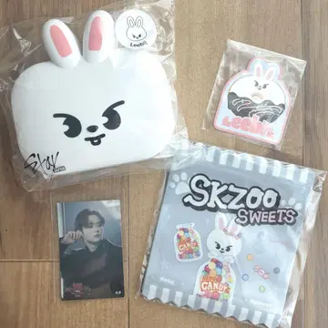 straykids 스키즈 복권 리노 리비트 MINI BOX 지퍼 백