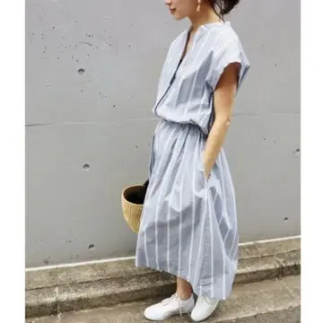 IENA 스키퍼 원피스 스트라이프