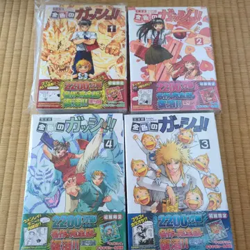 [초판] 금색의 갓슈!! 완전판 1~4권 4권